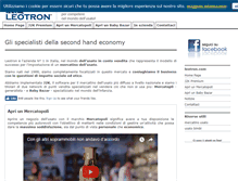 Tablet Screenshot of leotron.com